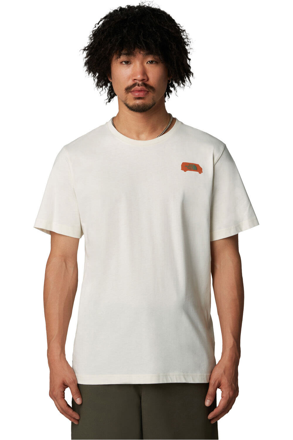 The North Face camiseta montaña manga corta hombre M SS OUTDOOR GRAPHIC TEE vista frontal