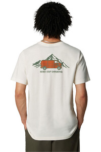 The North Face camiseta montaña manga corta hombre M SS OUTDOOR GRAPHIC TEE vista trasera