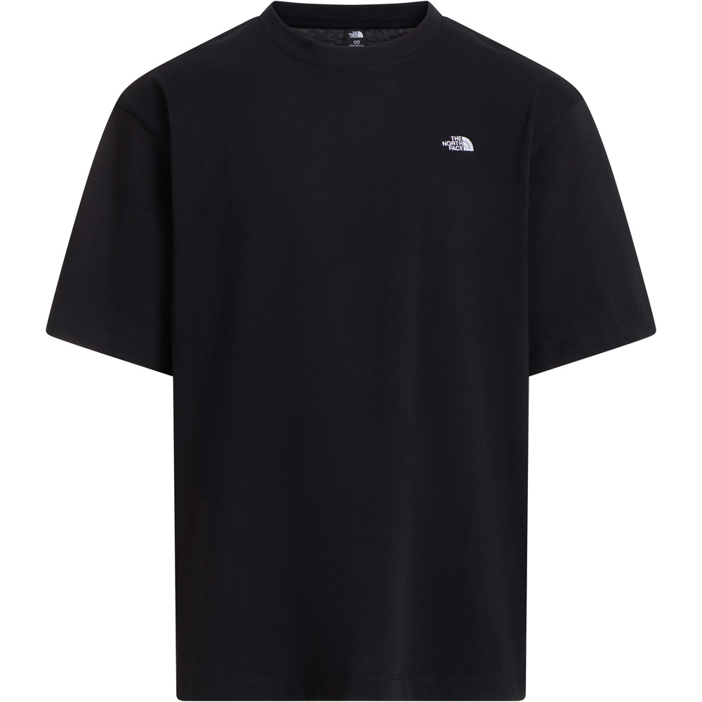 The North Face camiseta montaña manga corta hombre M TNF ESSENTIAL SIMPLE DOME OS SS TEE vista detalle