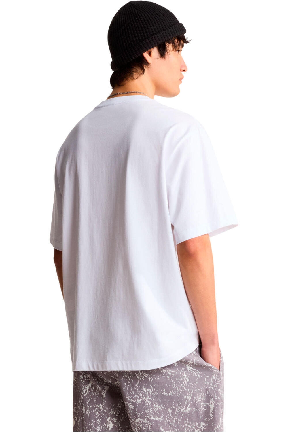 The North Face camiseta montaña manga corta hombre M TNF ESSENTIAL SIMPLE DOME OS SS TEE vista trasera