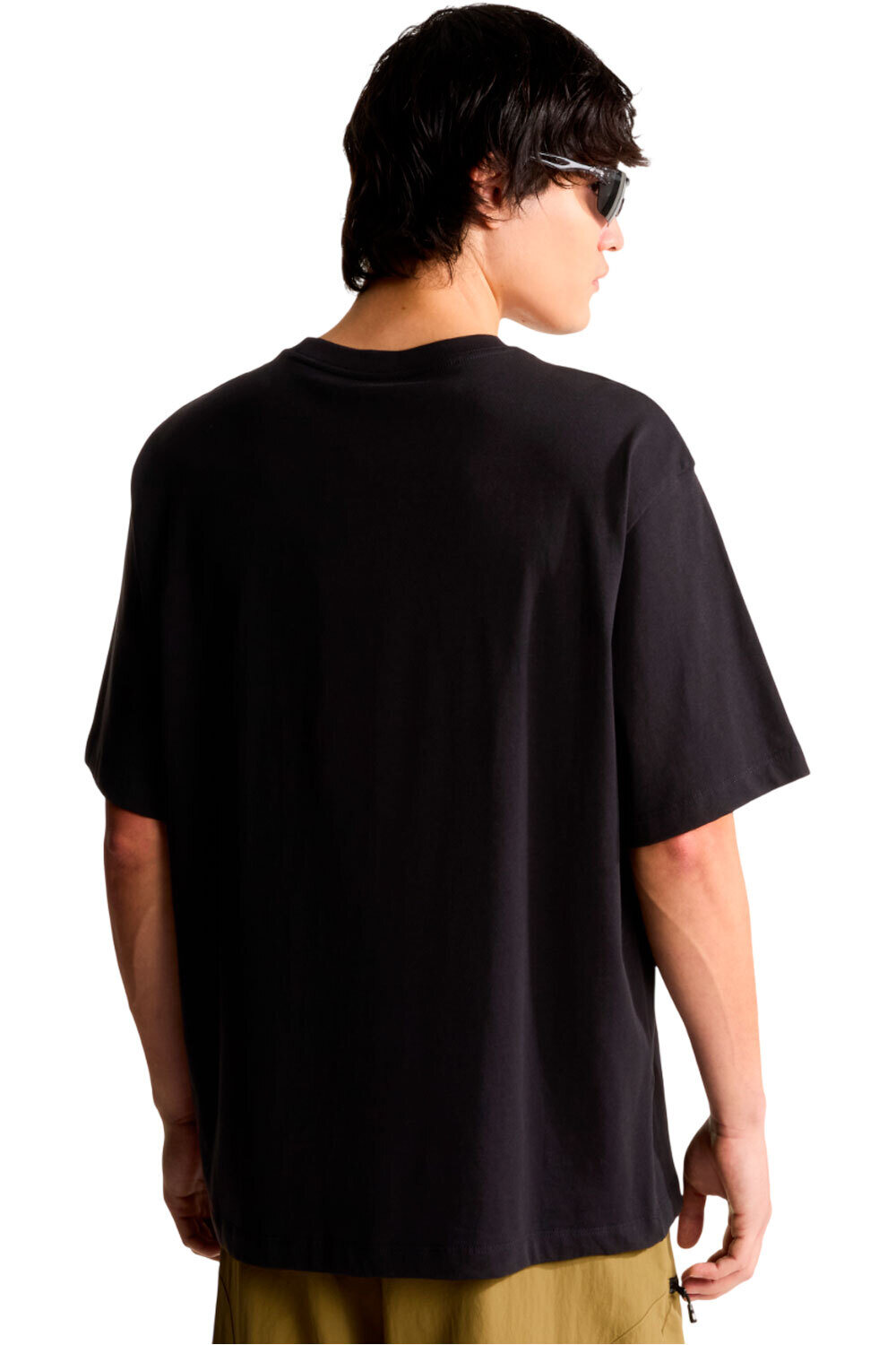 The North Face camiseta montaña manga corta hombre M TNF ESSENTIAL SIMPLE DOME OS SS TEE vista trasera