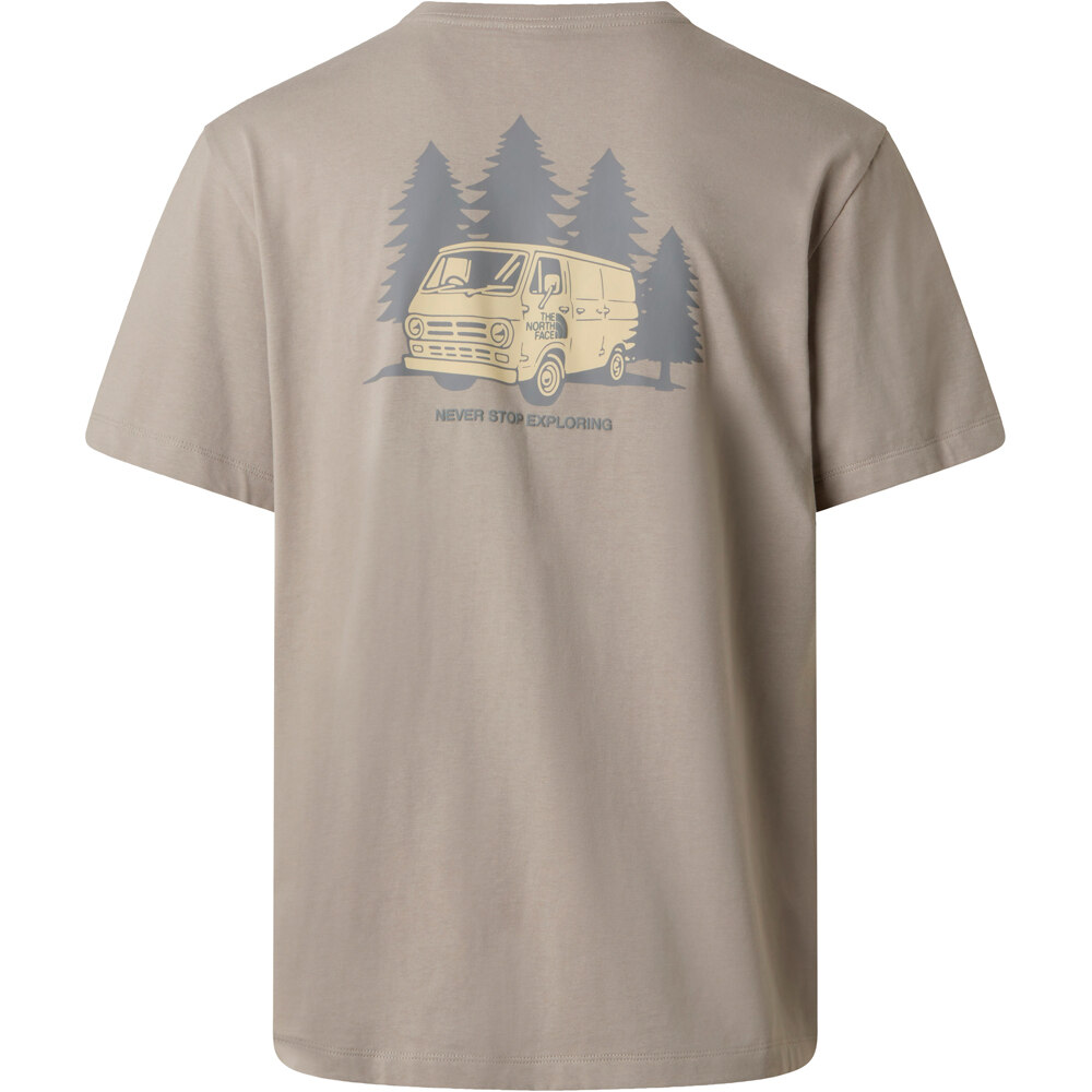 The North Face camiseta montaña manga corta hombre M VAN LIFE RELAXED SHORT SLEEVE TEE-GRAP 06