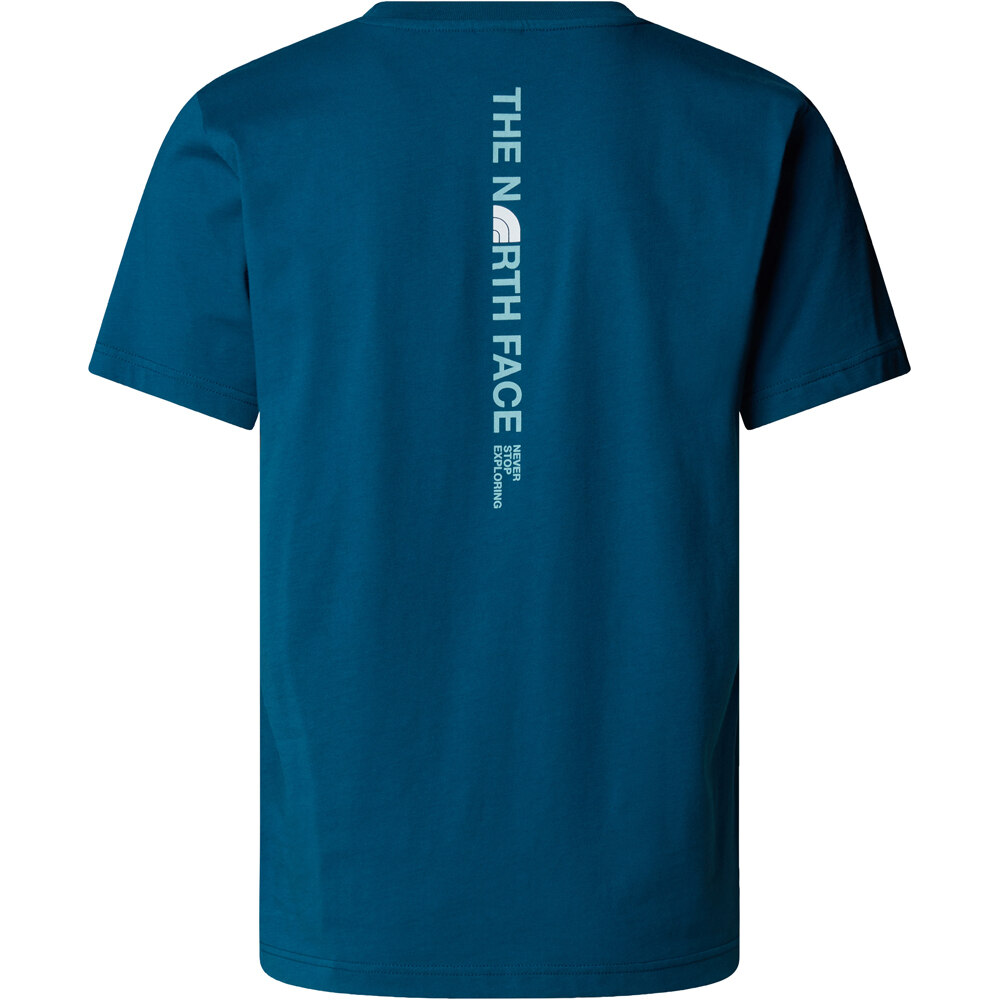 The North Face camiseta montaña manga corta hombre M VERTICAL LOGO SS TEE 03