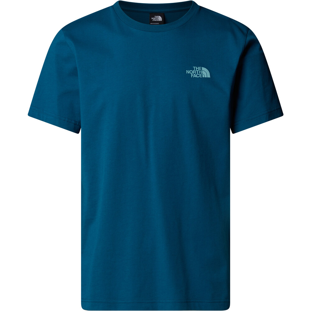 The North Face camiseta montaña manga corta hombre M VERTICAL LOGO SS TEE vista detalle