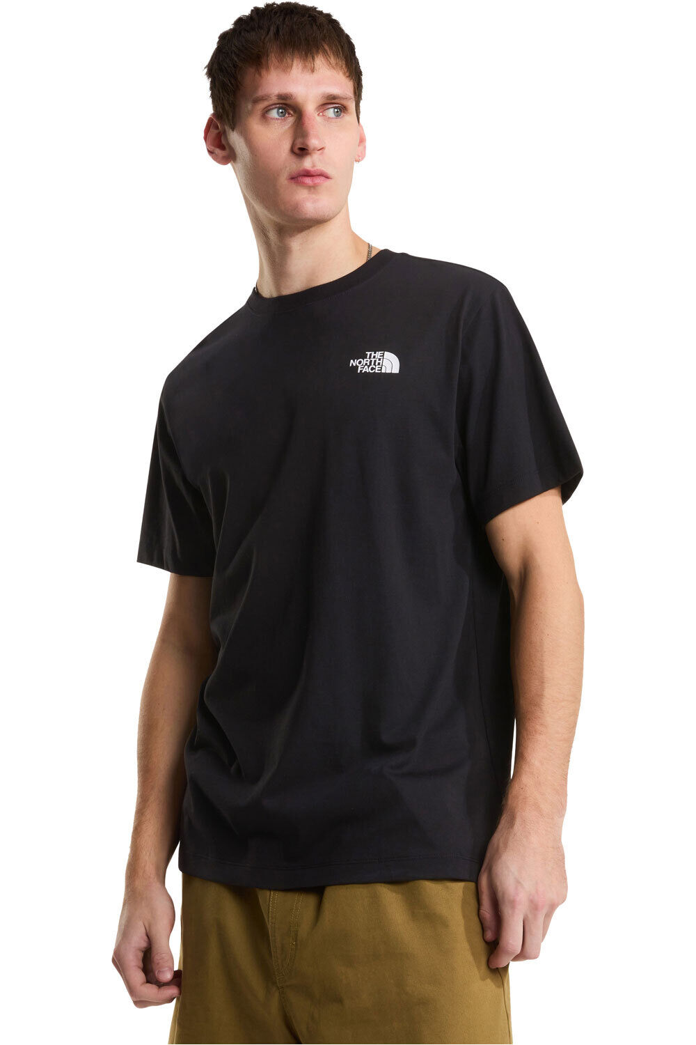The North Face camiseta montaña manga corta hombre M VERTICAL REGULAR SHORT SLEEVE TEE-GRAP vista frontal
