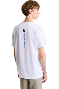The North Face camiseta montaña manga corta hombre M VERTICAL REGULAR SHORT SLEEVE TEE-GRAP vista trasera