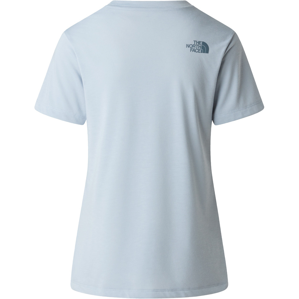 The North Face camiseta montaña manga corta mujer W BITMAP SILHOUETTE SHORT SLEEVES TEE-GR 03