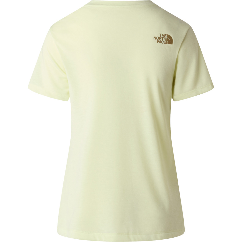 The North Face camiseta montaña manga corta mujer W BITMAP SILHOUETTE SHORT SLEEVES TEE-GR 03