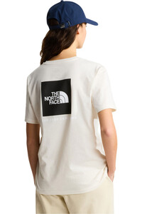The North Face camiseta montaña manga corta mujer W EVOLUTION BOX NSE RELAXED SHORT SLEEVE vista trasera