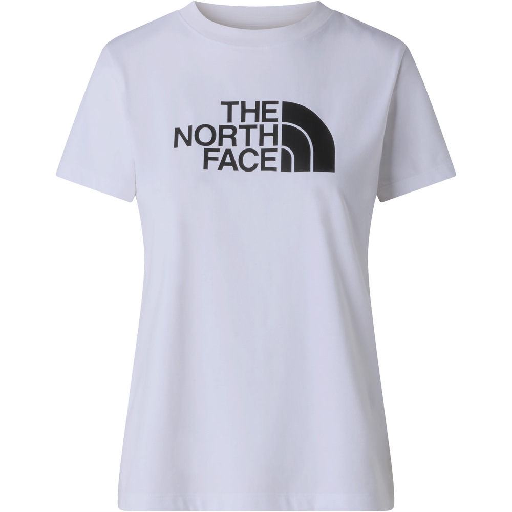 The North Face camiseta montaña manga corta mujer W EVOLUTION HALF DOME SLIM SHORT SLEEVE vista detalle