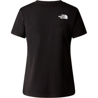 The North Face camiseta montaña manga corta mujer W EVOLUTION HALF DOME SLIM SHORT SLEEVE vista detalle