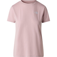 The North Face camiseta montaña manga corta mujer W EVOLUTION SIMPLE DOME SLM SHORT SLEEVE vista detalle