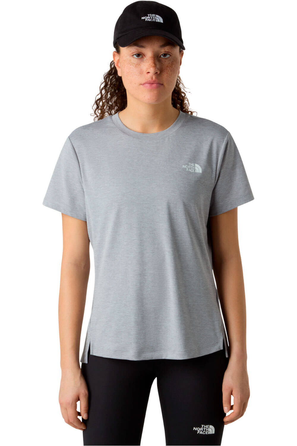 The North Face camiseta montaña manga corta mujer W FLEX SHORT SLEEVES REG TEE vista frontal