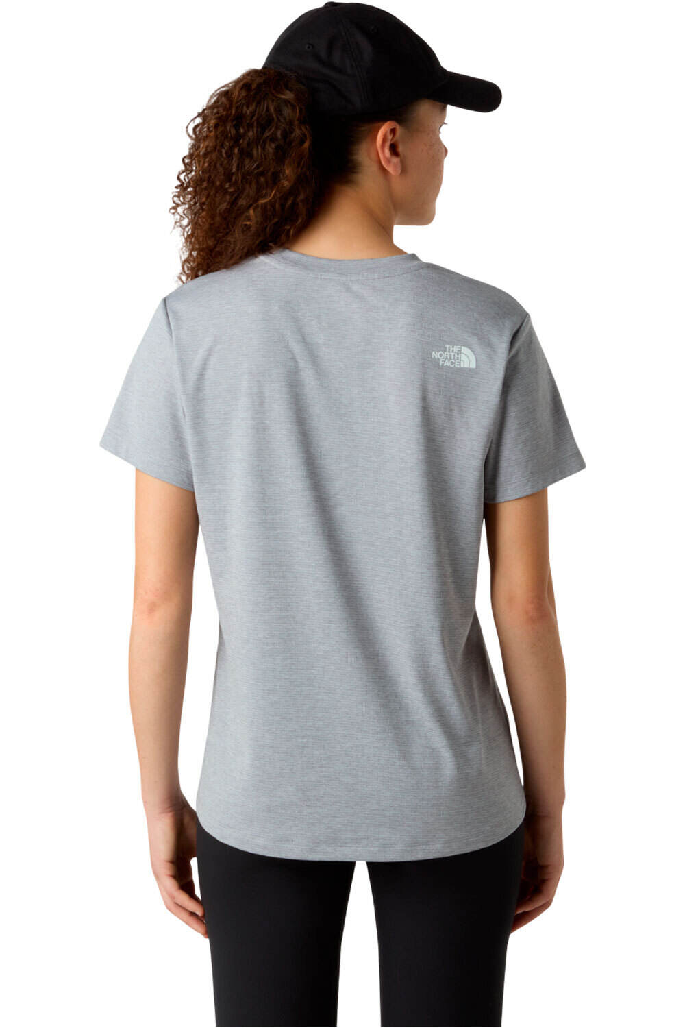 The North Face camiseta montaña manga corta mujer W FLEX SHORT SLEEVES REG TEE vista trasera