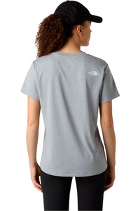 The North Face camiseta montaña manga corta mujer W FLEX SHORT SLEEVES REG TEE vista trasera