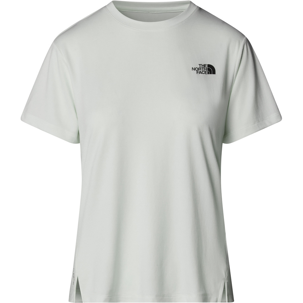 The North Face camiseta montaña manga corta mujer W FLEX S/S TEE REG vista detalle