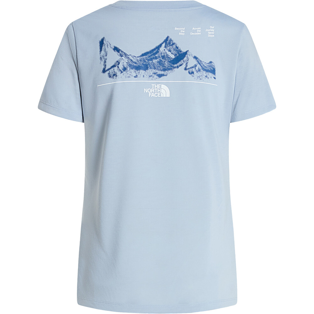 The North Face camiseta montaña manga corta mujer W FOUNDATION MOUNT SS TEE 03