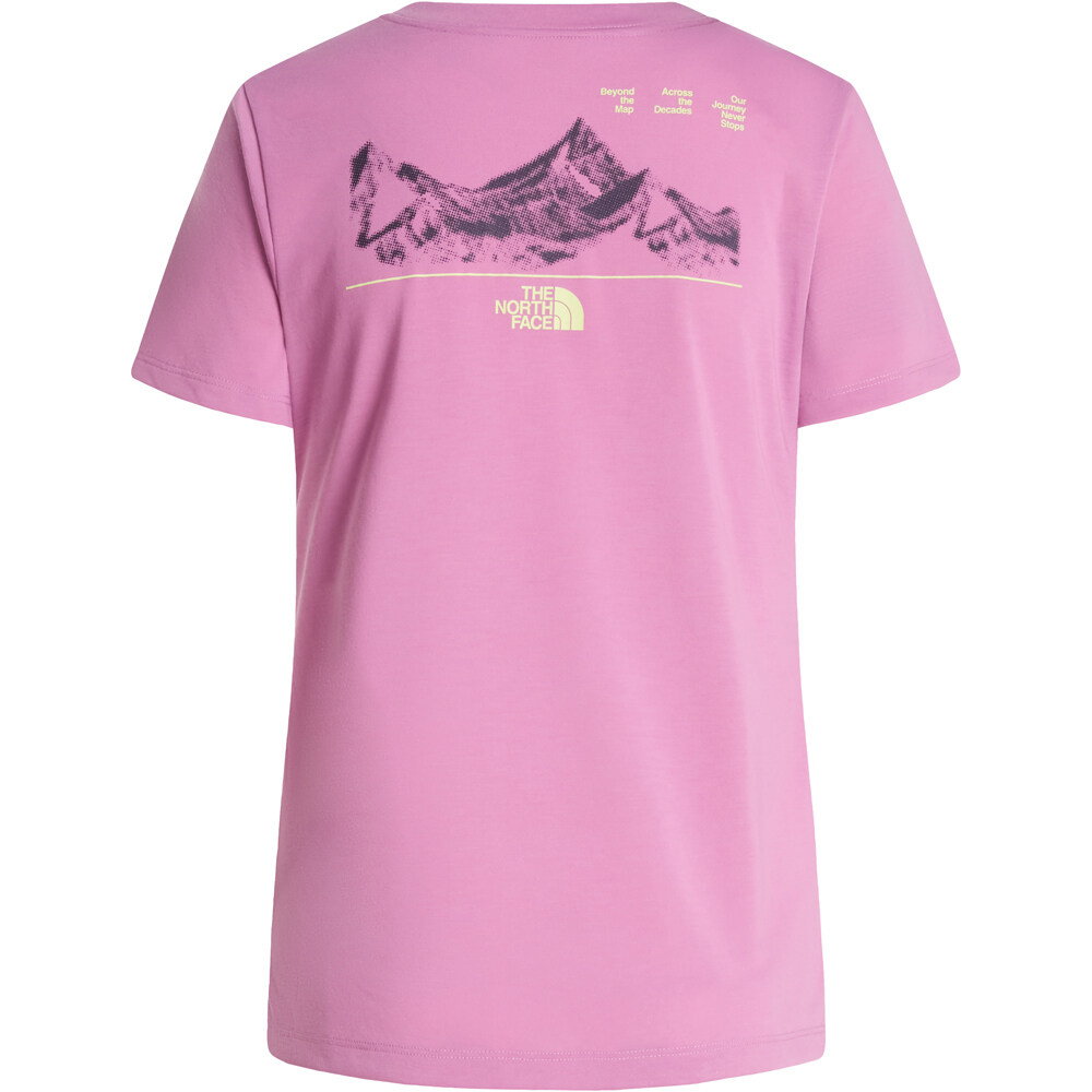 The North Face camiseta montaña manga corta mujer W FOUNDATION MOUNT SS TEE 03