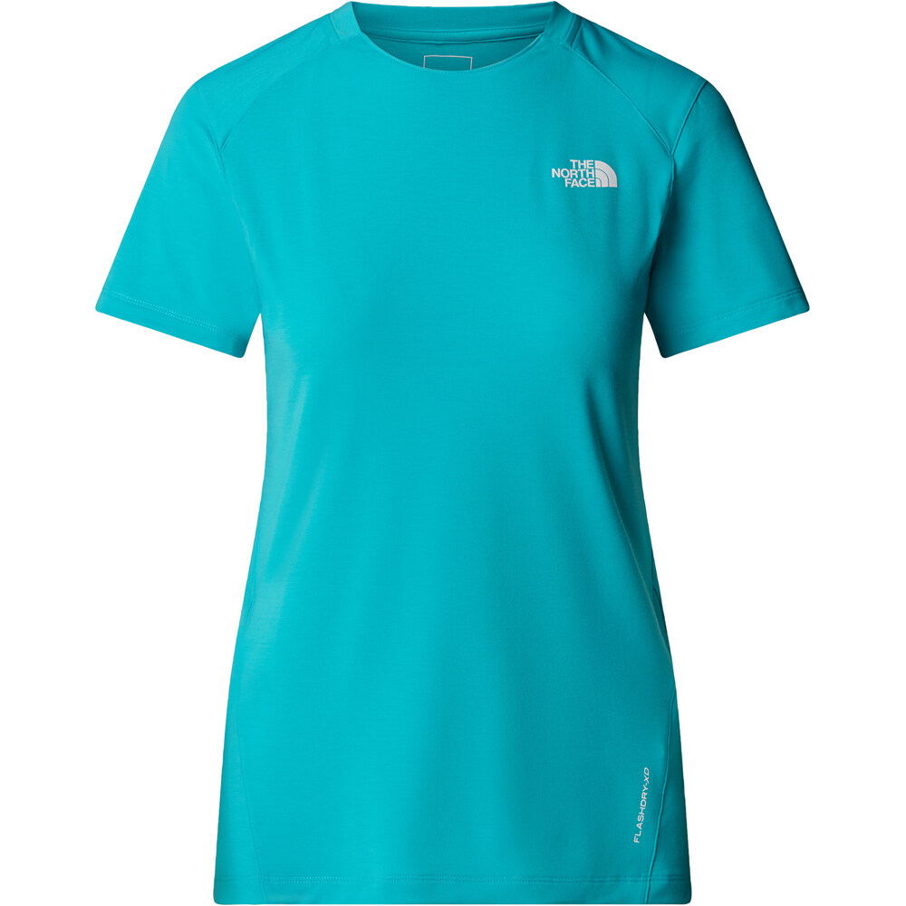 The North Face camiseta montaña manga corta mujer W LIGHTNING ALPINE S/S vista detalle