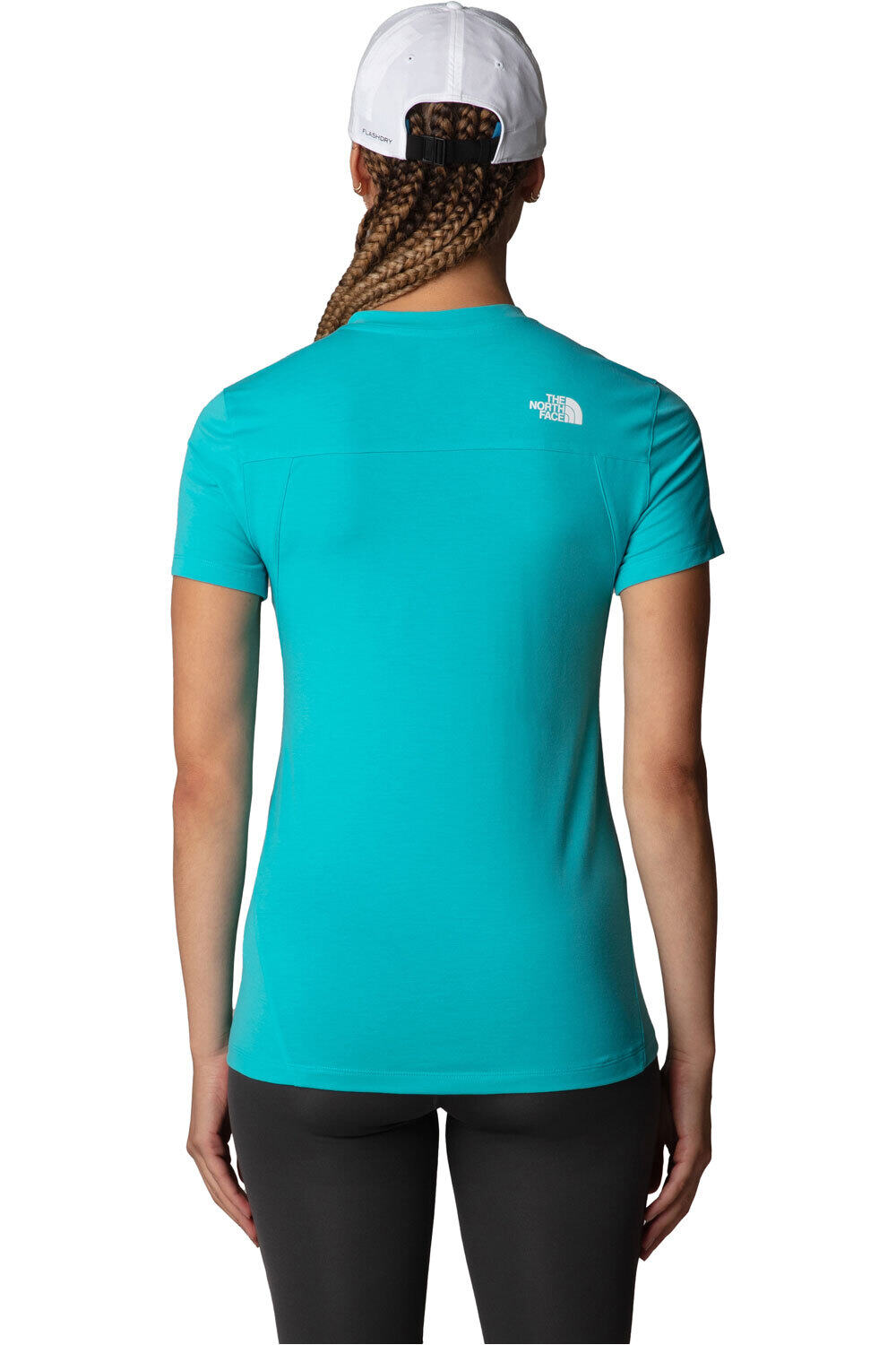 The North Face camiseta montaña manga corta mujer W LIGHTNING ALPINE S/S vista trasera