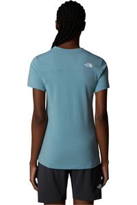 The North Face camiseta montaña manga corta mujer W LIGHTNING ALPINE S/S vista trasera