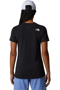 The North Face camiseta montaña manga corta mujer W LIGHTNING ALPINE S/S vista trasera