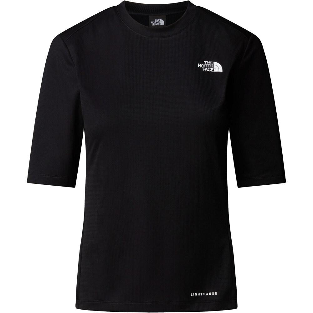 The North Face camiseta montaña manga corta mujer W SHADOW SHORT SLEEVE T-SHIRT vista detalle