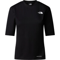 The North Face camiseta montaña manga corta mujer W SHADOW SHORT SLEEVE T-SHIRT vista detalle