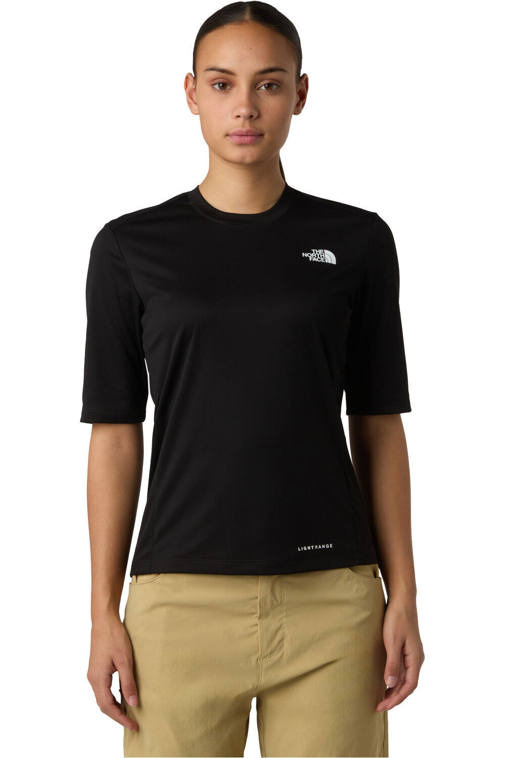 The North Face camiseta montaña manga corta mujer W SHADOW SHORT SLEEVE T-SHIRT vista frontal