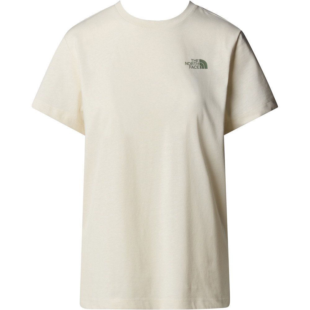 The North Face camiseta montaña manga corta mujer W SS BOX NSE RELAXED TEE vista detalle