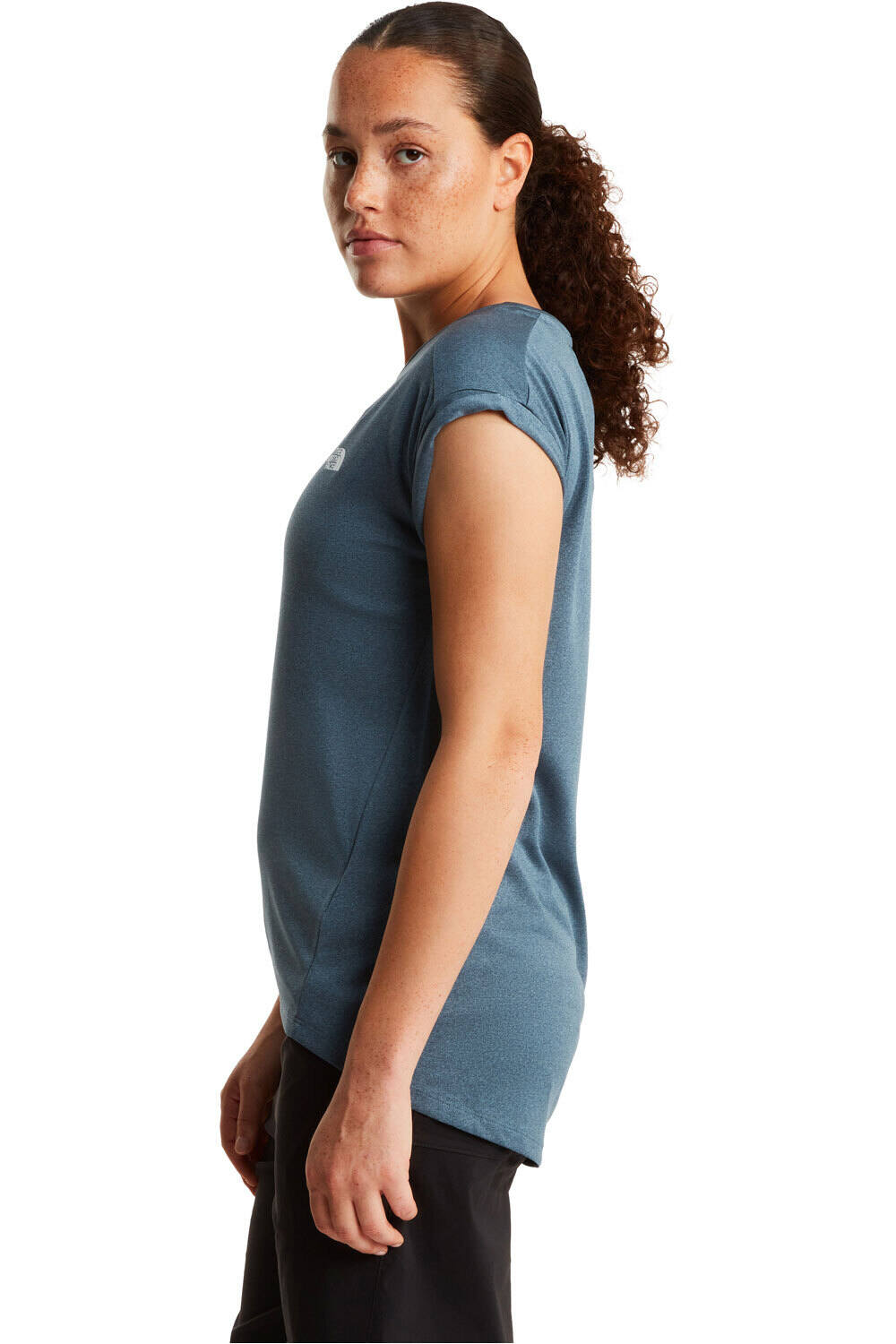 The North Face camiseta montaña manga corta mujer W TANKEN TANK - EU vista detalle