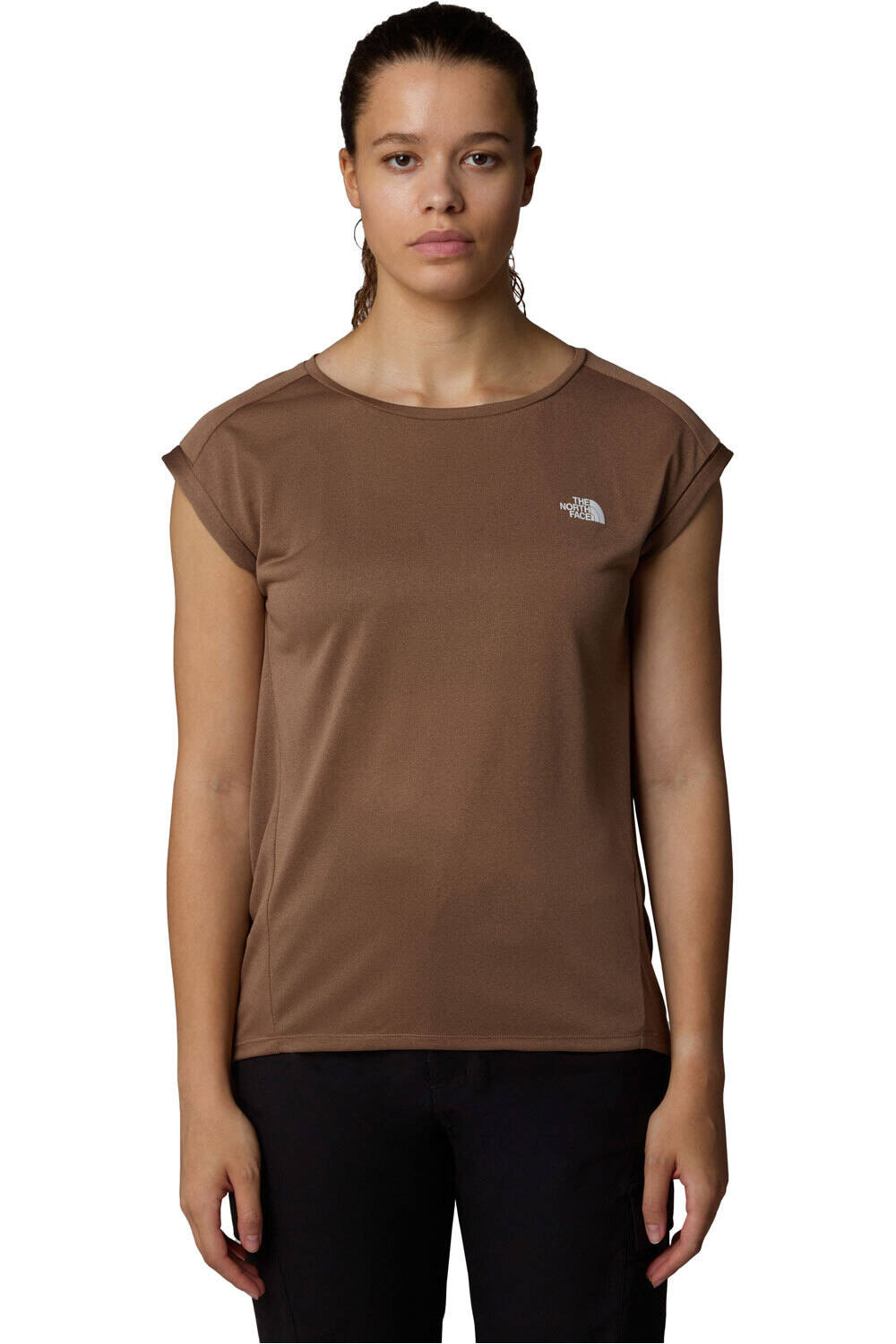 The North Face camiseta montaña manga corta mujer W TANKEN TANK - EU vista frontal