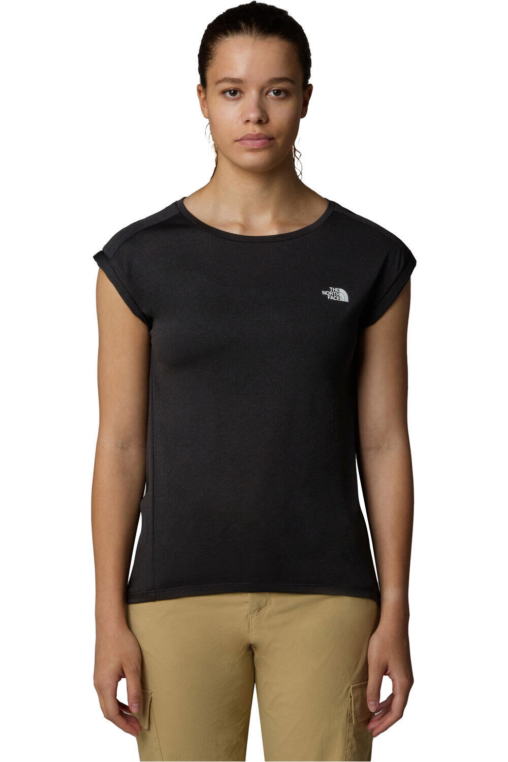 The North Face camiseta montaña manga corta mujer W TANKEN TANK - EU vista frontal
