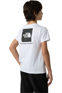 The North Face camiseta montaña manga corta niño TEEN BOX NSE REGULAR SS TEE vista trasera