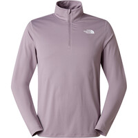 The North Face camiseta montaña manga larga hombre M 24/7 1/4 ZIP TEE vista detalle