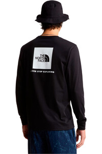 The North Face camiseta montaña manga larga hombre M EVOLUTION BOX NSE REGULAR LONG SLEEVE vista trasera