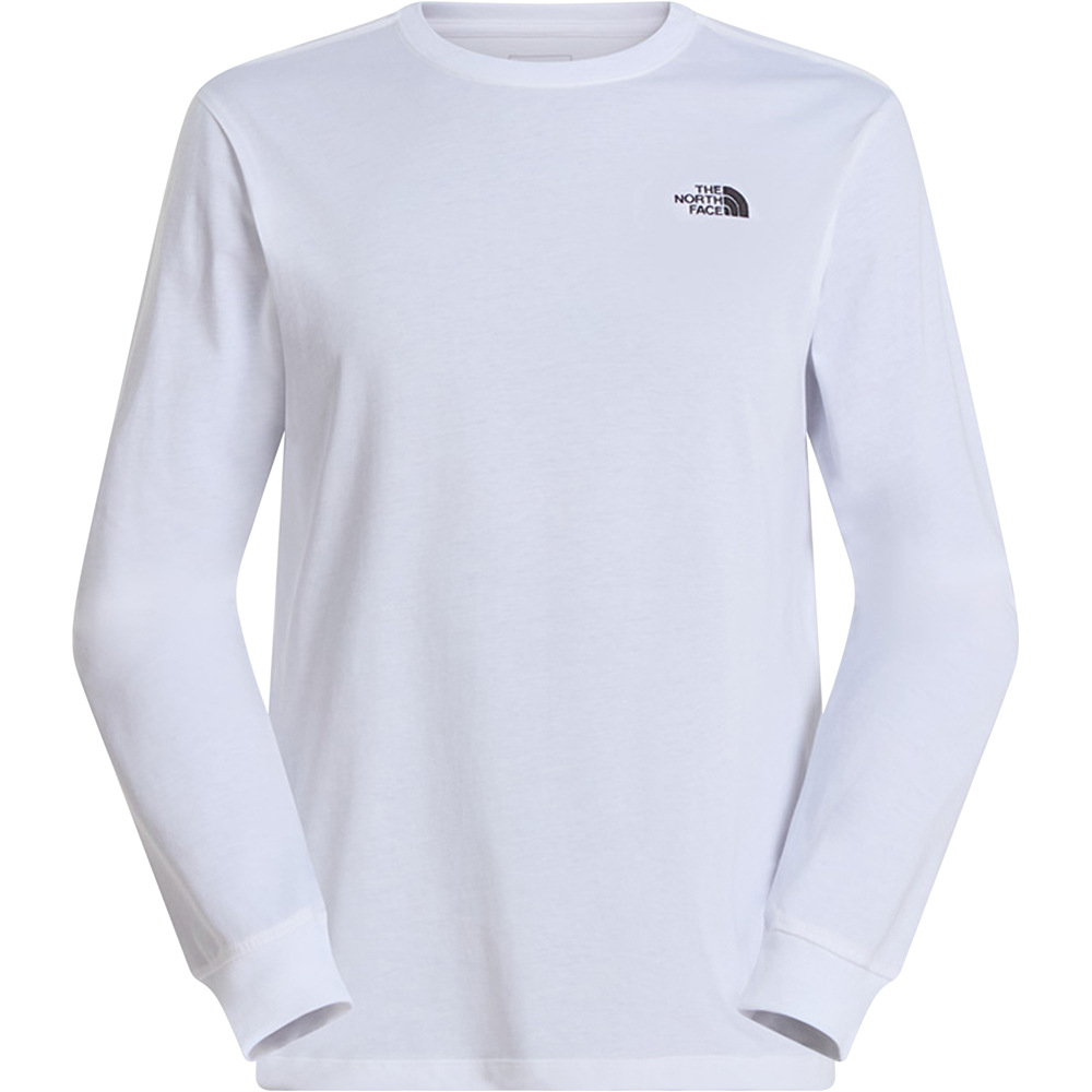 The North Face camiseta montaña manga larga hombre M EVOLUTION SIMPLE DOME REGULAR LONG SLE vista detalle