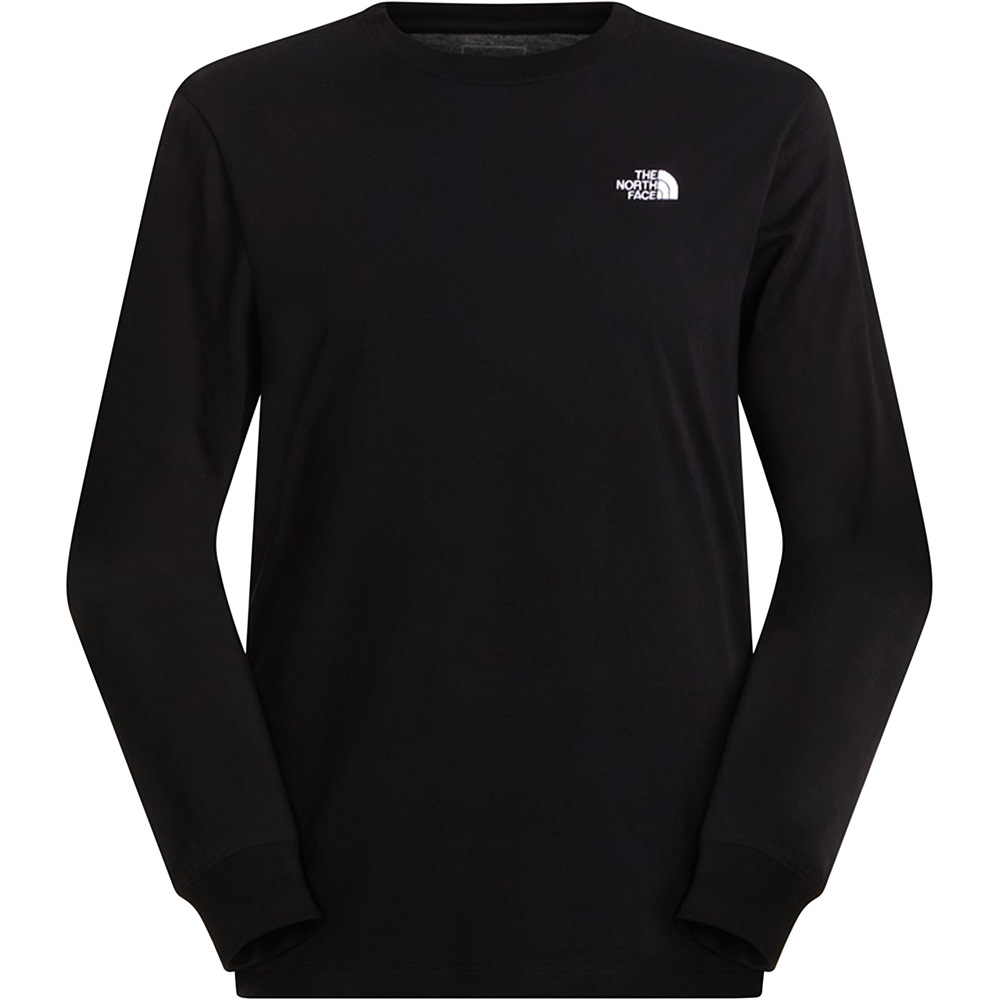 The North Face camiseta montaña manga larga hombre M EVOLUTION SIMPLE DOME REGULAR LONG SLE vista detalle