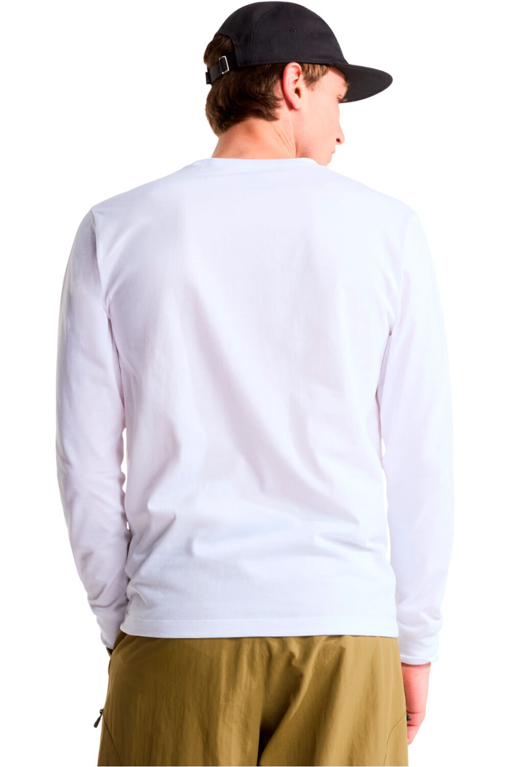 The North Face camiseta montaña manga larga hombre M EVOLUTION SIMPLE DOME REGULAR LONG SLE vista trasera