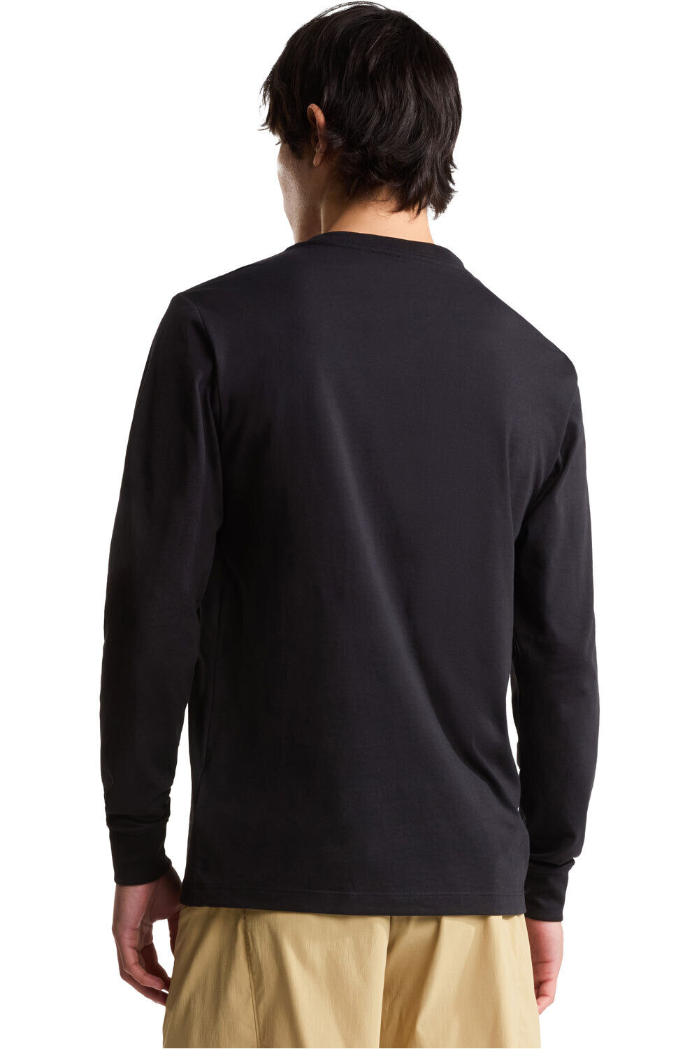 The North Face camiseta montaña manga larga hombre M EVOLUTION SIMPLE DOME REGULAR LONG SLE vista trasera