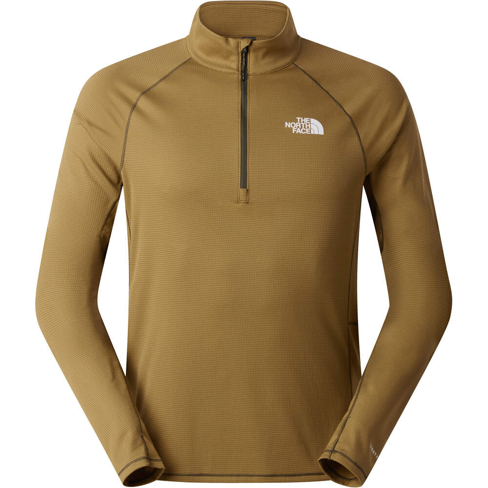 The North Face camiseta montaña manga larga hombre M SUNRISER 1/4 ZIP vista detalle