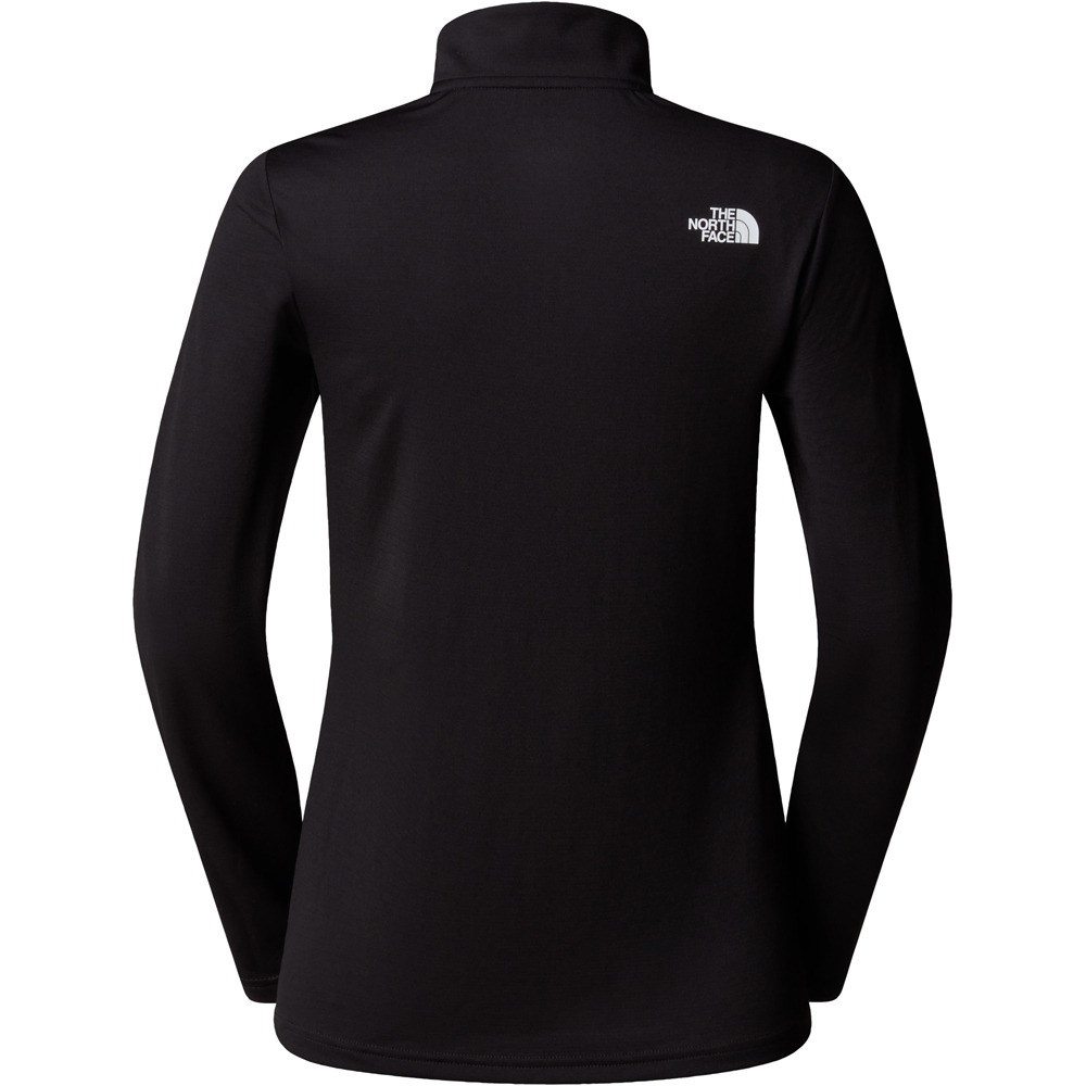 The North Face camiseta montaña manga larga mujer W FLEX 1/4 ZIP TEE SLIM 03