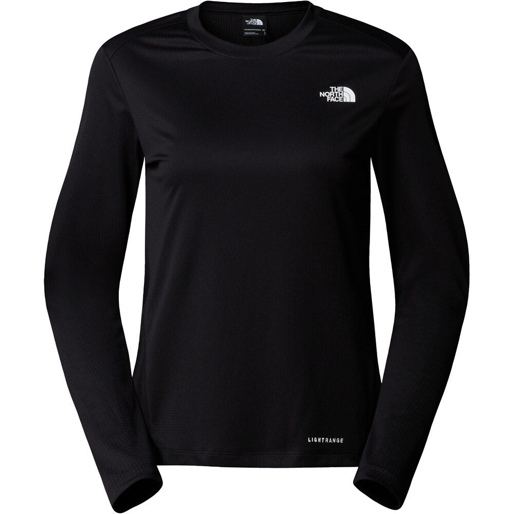 The North Face camiseta montaña manga larga mujer W SHADOW LONG SLEEVE T-SHIRT vista detalle