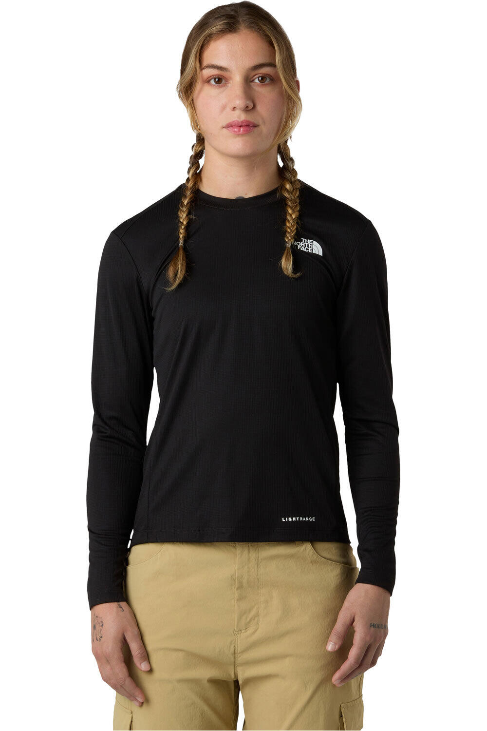 The North Face camiseta montaña manga larga mujer W SHADOW LONG SLEEVE T-SHIRT vista frontal