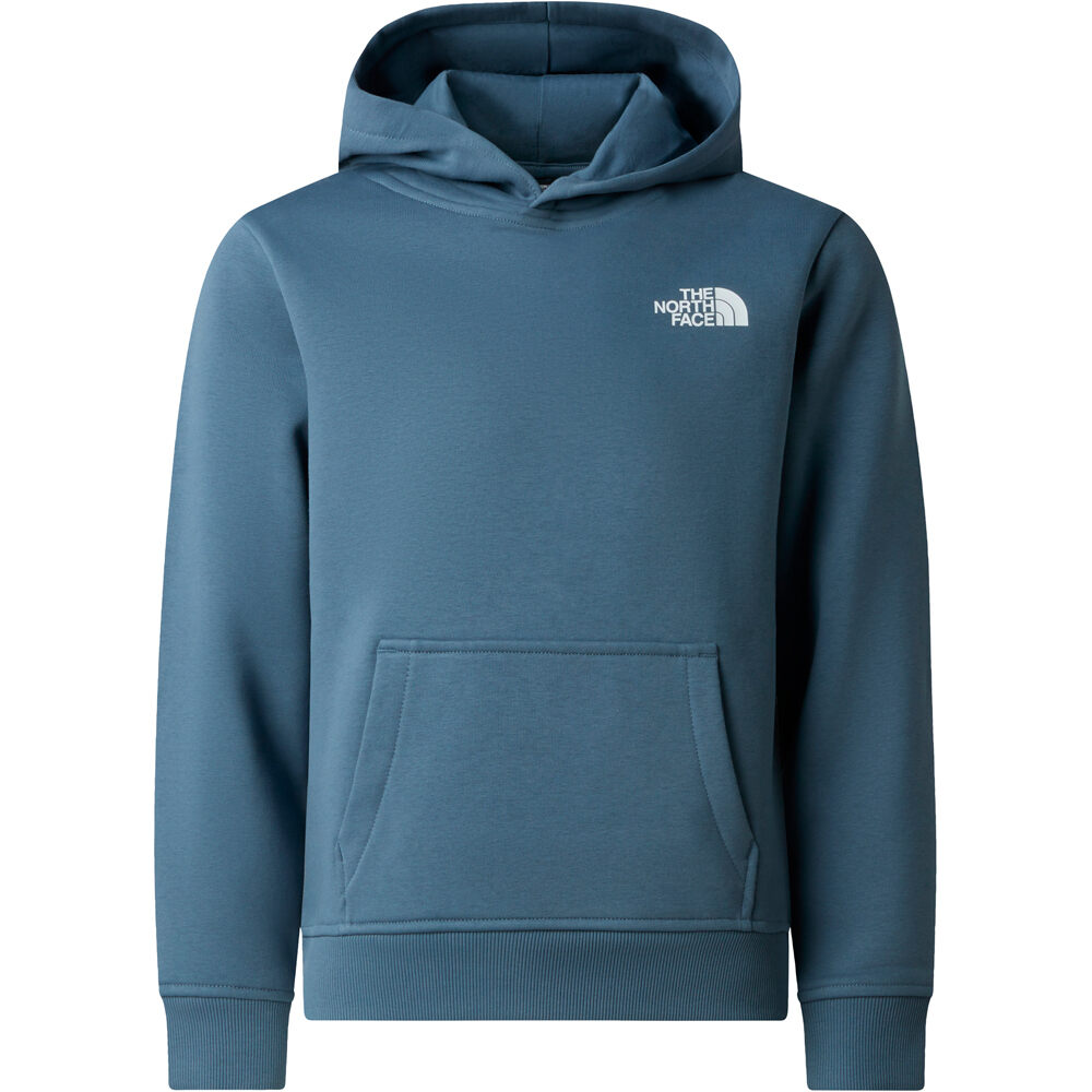 The North Face camiseta montaña manga larga niño TEEN BOX NSE REGULAR HOODIE 03