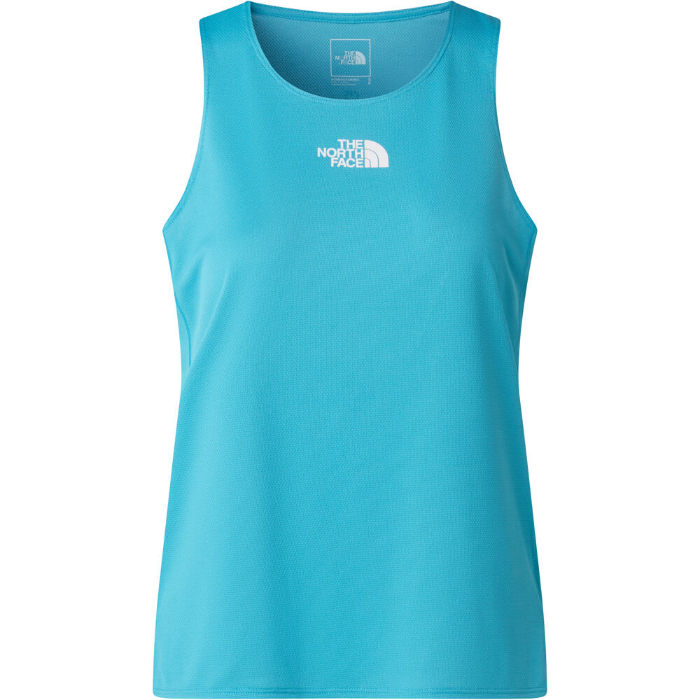 The North Face camiseta tirantes running W LIGHTBRIGHT TANK - GRAPHIC vista detalle