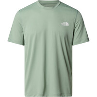 The North Face camisetas trail running manga corta hombre M LIGHTBRIGHT S/S TEE vista detalle
