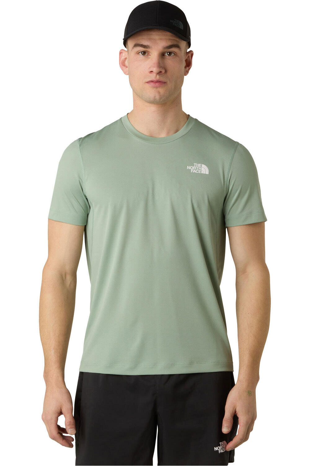 The North Face camisetas trail running manga corta hombre M LIGHTBRIGHT S/S TEE vista frontal