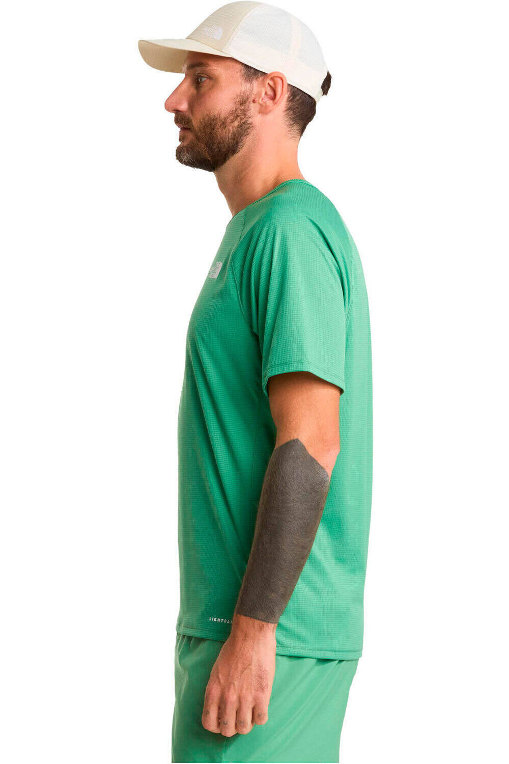 The North Face camisetas trail running manga corta hombre M SUNRISER SS vista detalle