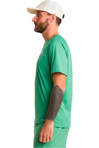 The North Face camisetas trail running manga corta hombre M SUNRISER SS vista detalle